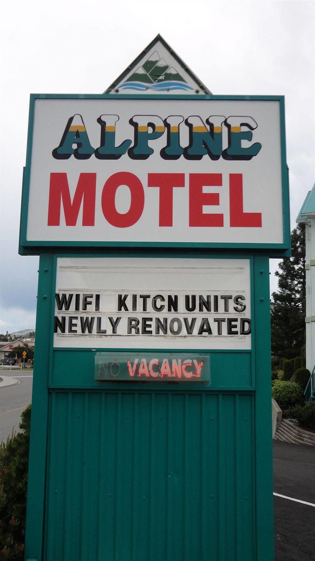 Alpine Motel Kamloops Extérieur photo
